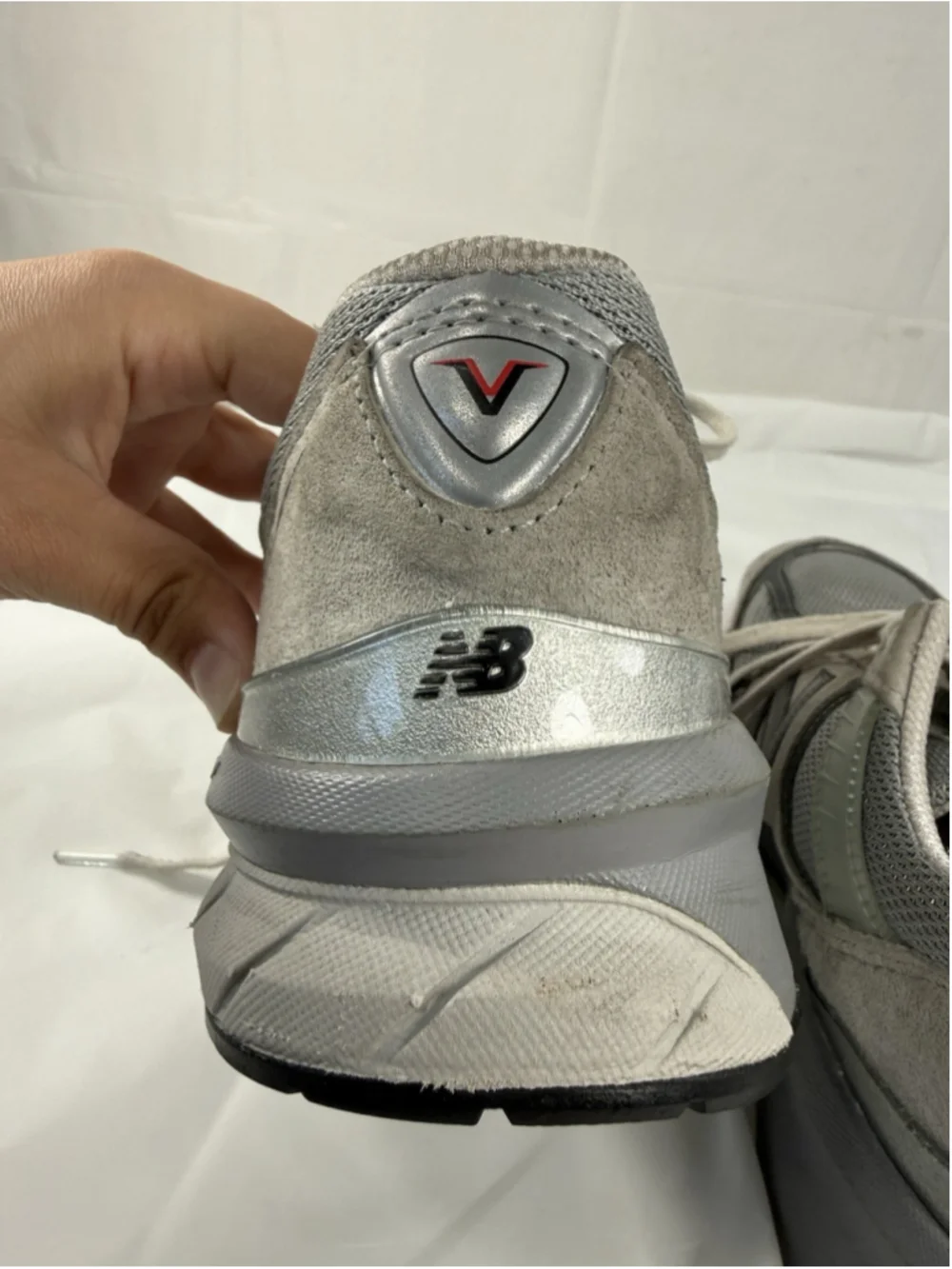 New Balance 990V6 Running Shoes MENS Size 9B Gray M990GLB